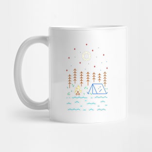 Adventure Camp Monoline Mug